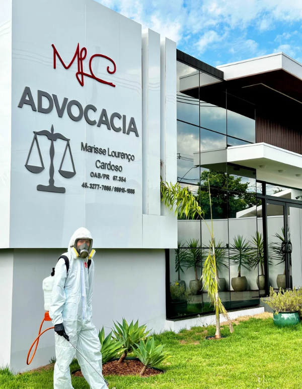 Dedetização no escritório de Advocacia
