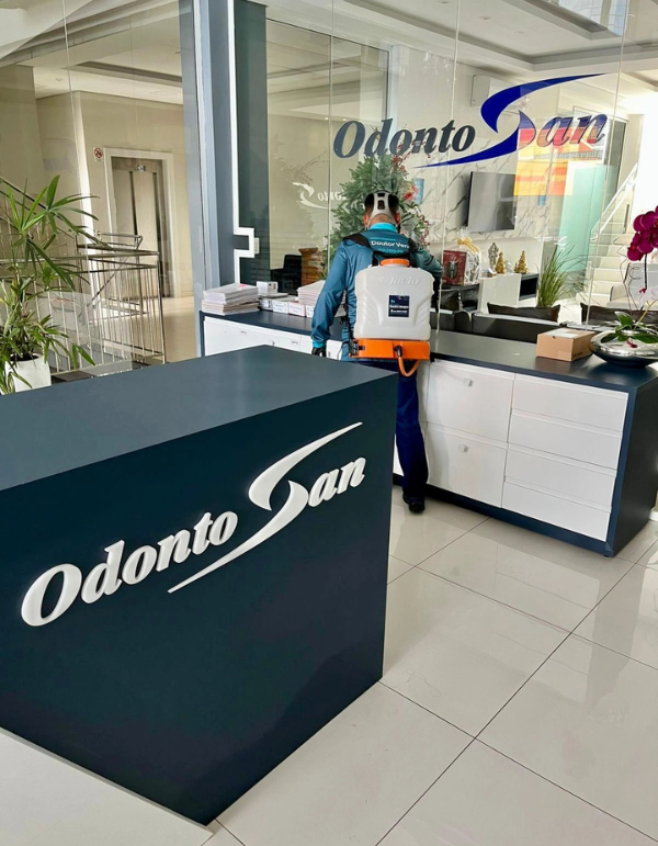 Dedetização na clinica de odontologia Odonto Sam