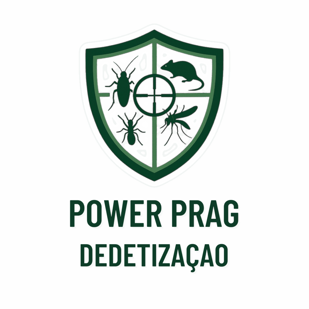 Essa imagem representa a logo da marca, demonstrando eliminação de pragas no geral, ratos, baratas, formigas, pernilongos entre outros